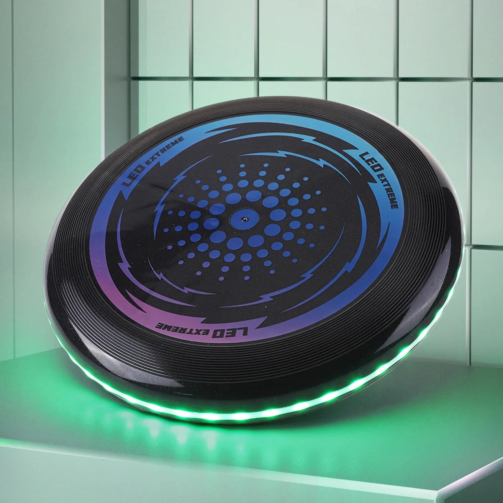 GlowFlight™ – The Illuminating Frisbee for Fun Games in the Dark!